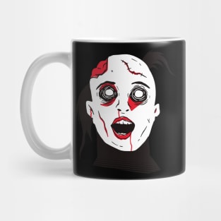 Scary Zombie Girl Mug